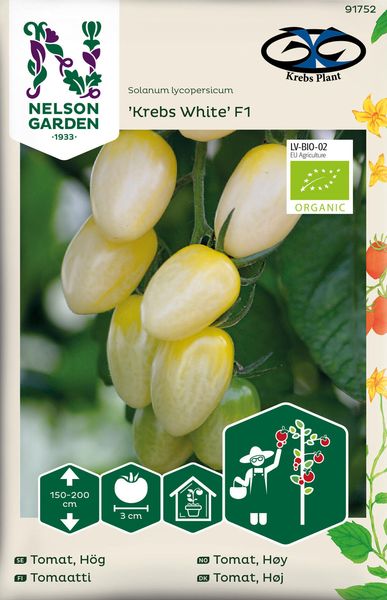 Hovedbilde Tomat Cherry. 'Krebs White' F1
